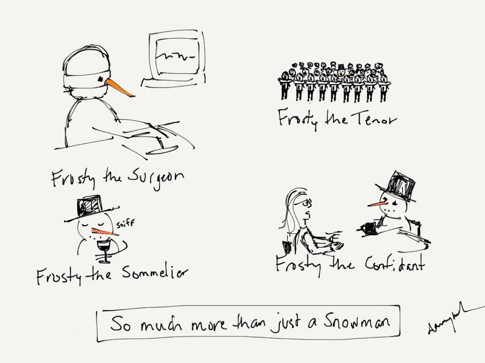 Frosty…. more than just a snowman