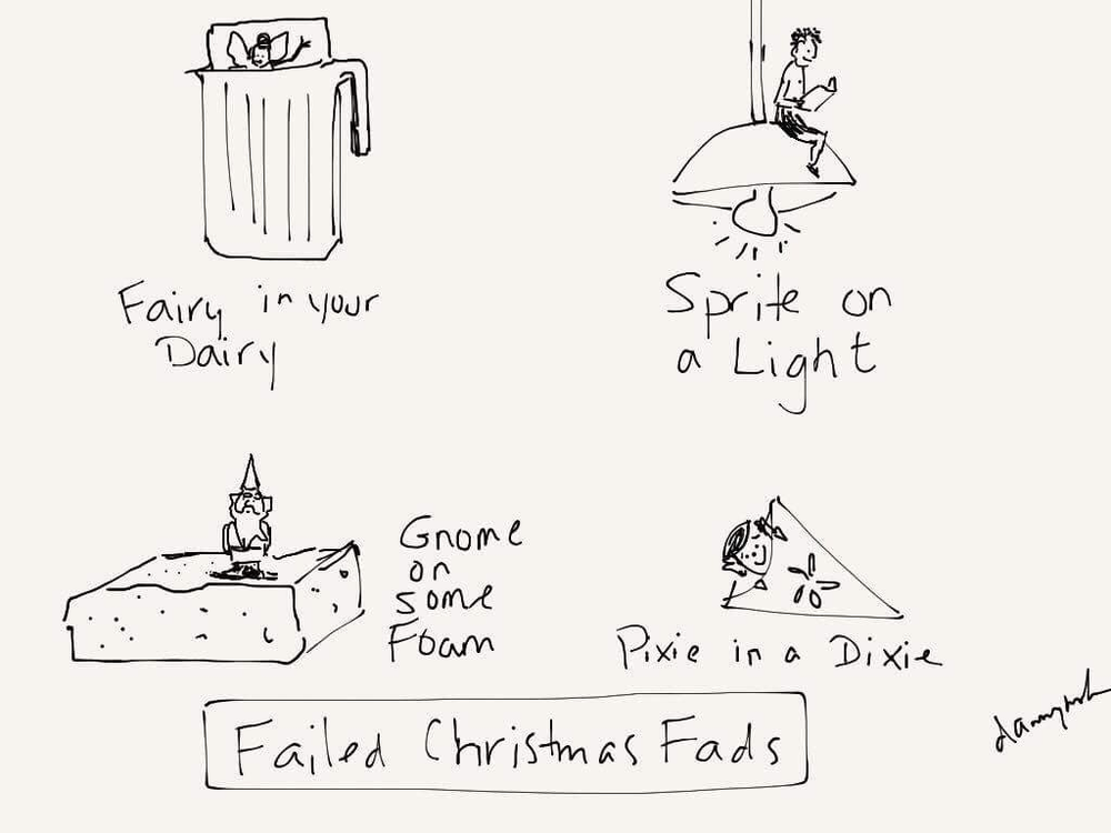 Before Elf on a Shelf