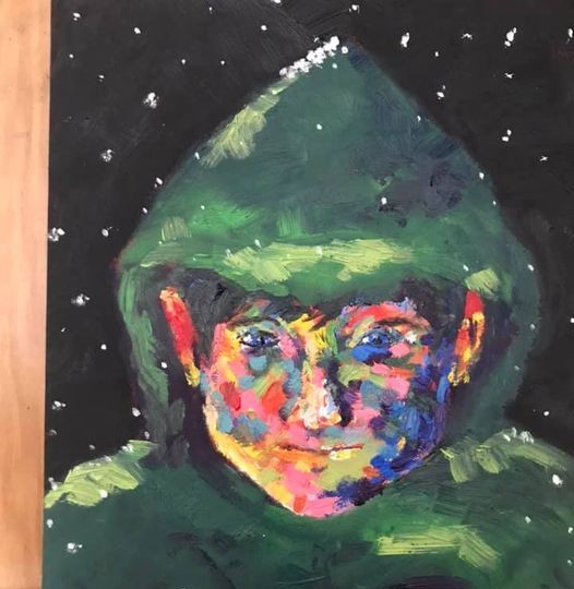 Daniel, oil on canvas