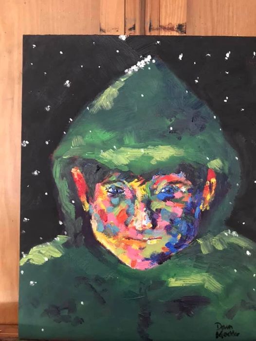 Daniel, oil on canvas