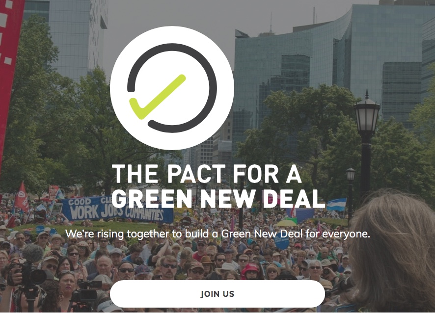 The Pact for a New Green Deal