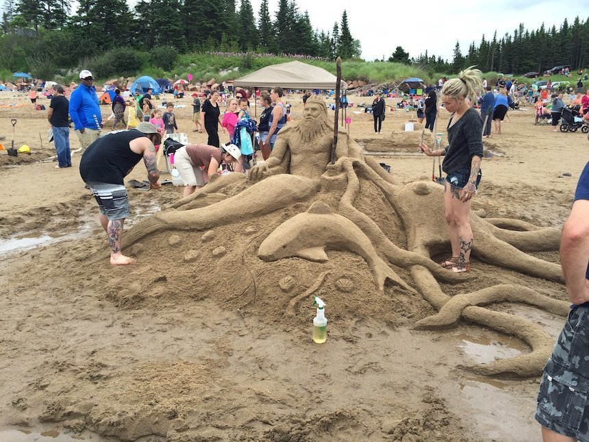 Poseidon Rules at New River Beach Day