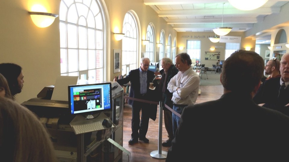 unb-digital-center-opens,-prints-cronin-book