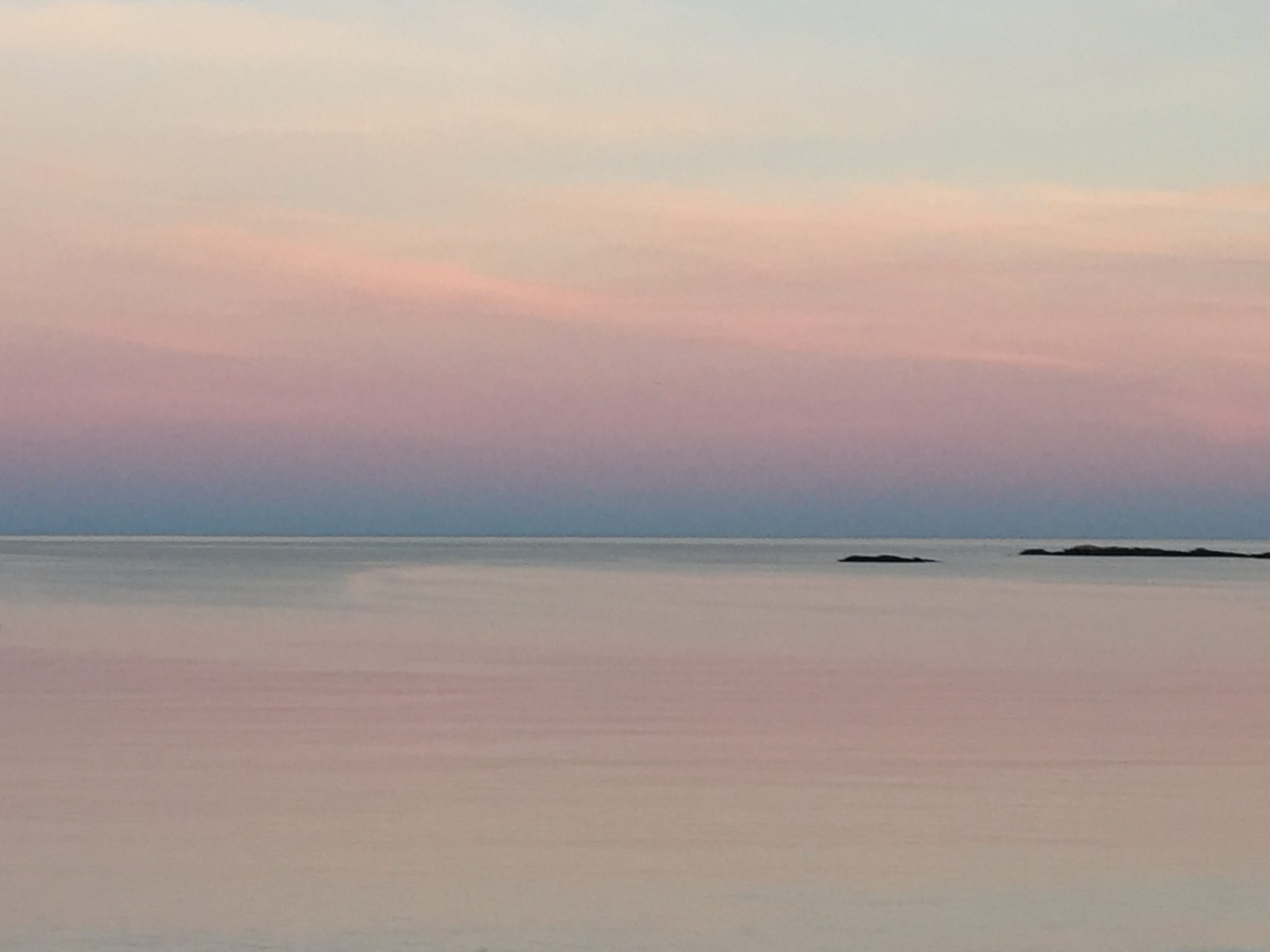 Sunset on the Bay of Fundy