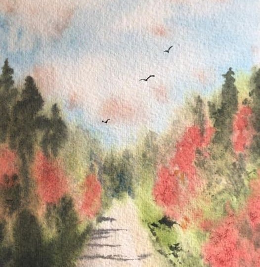 Painting fall in the spring