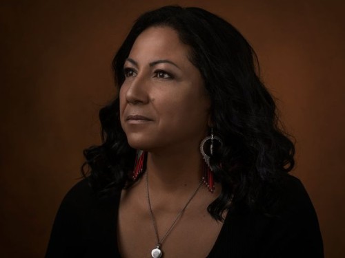 This is Michelle. She is a strong, beautiful, joyful, proud, indigenous woman. T