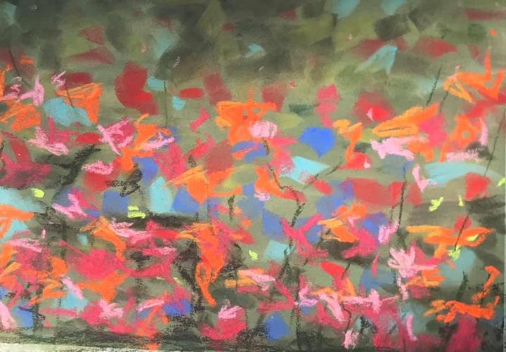 Soft pastel abstract, price available upon request. 💕