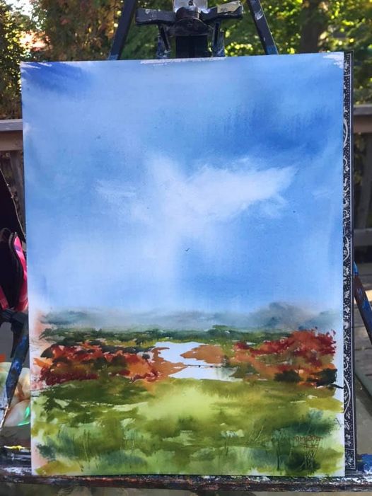 Everett’s , 12×16” watercolour on paper