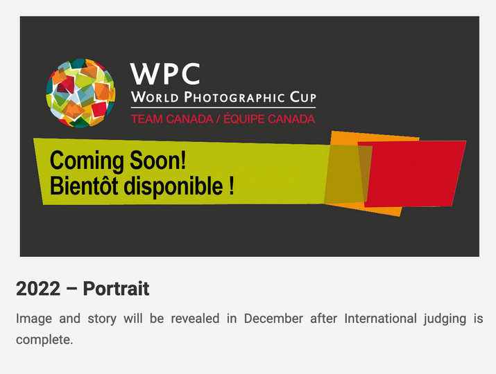 I’m excited to announce that I’ve been selected to represent Canada again in the