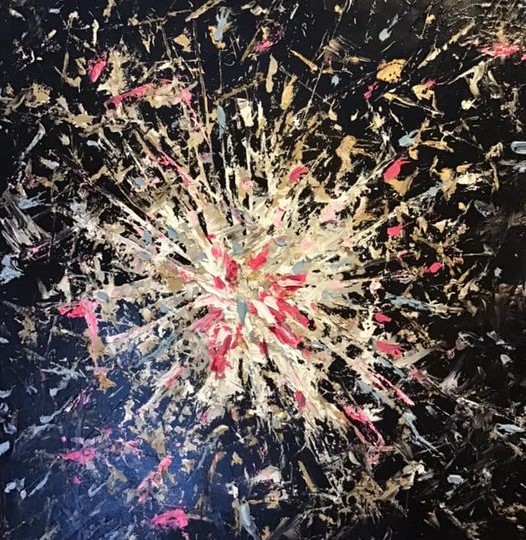 Celebration, 16Γ20β oil on stretched canvas, DM for details :)