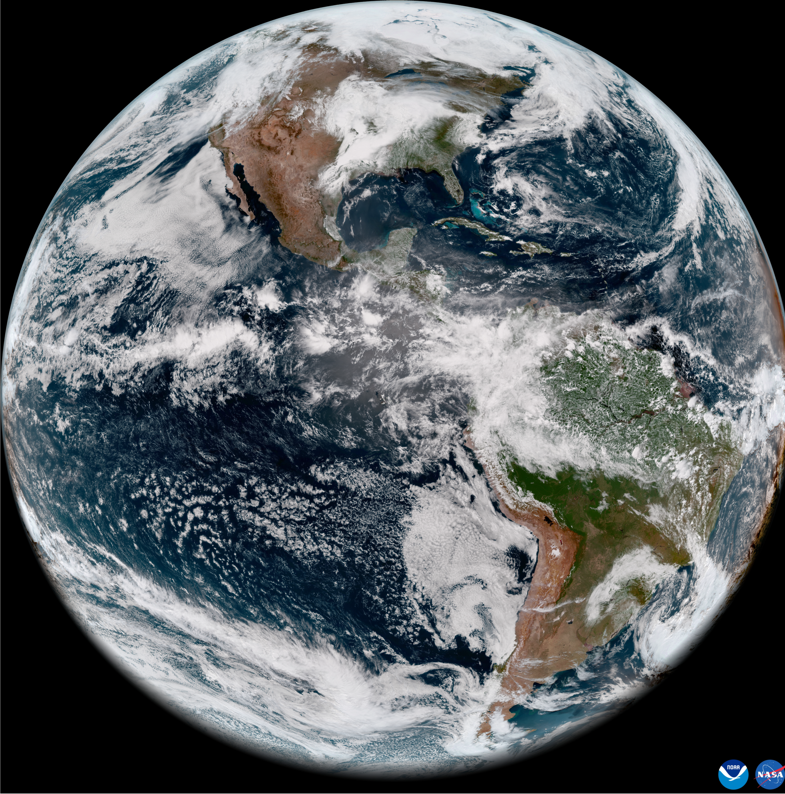 Earth from Orbit: NOAA Debuts First Imagery from GOES-18