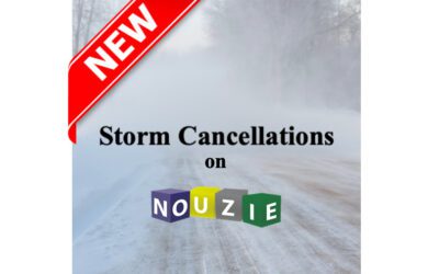 You can now report storm cancellations on Nouzie