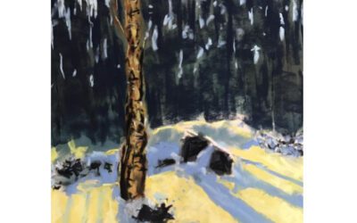 Today’s soft pastel .. from photo taken at Odell Park