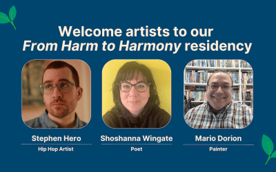 Conservation Council welcomes hip hop artist, poet, painter to Harm to Harmony artist-in-residence program 