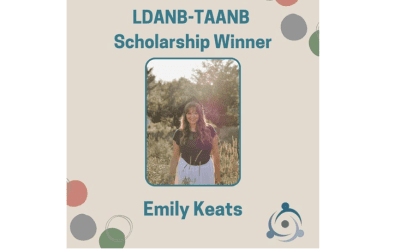 The LDANB-TAANB Scholarship Committee is excited to announce the recipient of the 2023-2024 Scholarship.