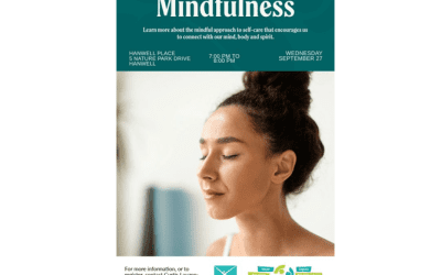 Unlock the Power of Mindfulness: Join CMHANB’s Free Presentation on Mindful Self-Care!