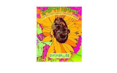 Sunflower Dreams Adult Coloring Book
