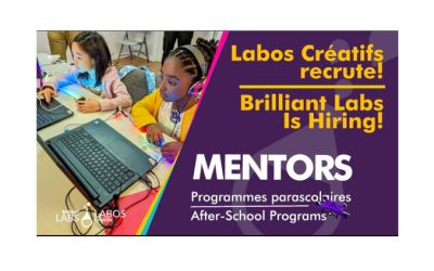 #employmentopportunity – Brilliant Labs / Labos créatifs
