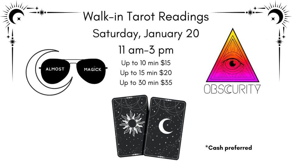 walk-in-tarot-readings-at-obscurity!