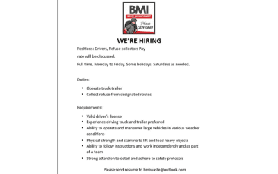 #employmentopportunity – BMI