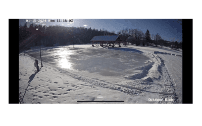 The ODR has just been freshly flooded.