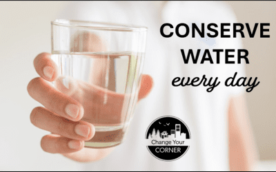 A drought is a perfect time to develop some great water conservation habits