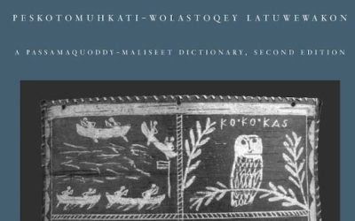 Sold out Peskotomuhkati-Wolastoqey dictionary gets 2nd edition | CBC News
