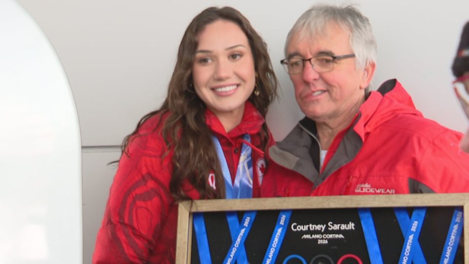 olympic-speed-skater-courtney-sarault-welcomed-home