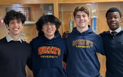 Four friends from Saint John High receive prestigious Atlantic Canada scholarship | CBC News