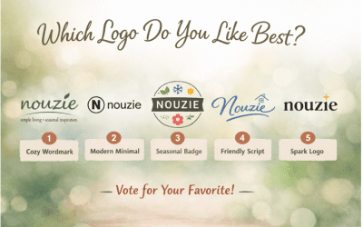 5 Fresh Logo Ideas for Nouzie (Help Us Choose!)