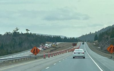Eastbound lanes on Route 1 remain closed due to fuel spill | CBC News