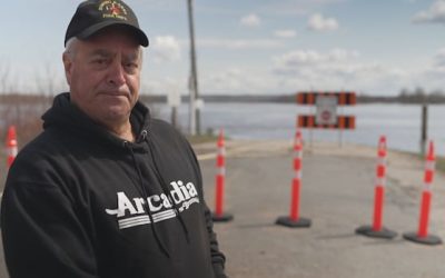 Mayor questions threshold for declaring flood in N.B. community | CBC News