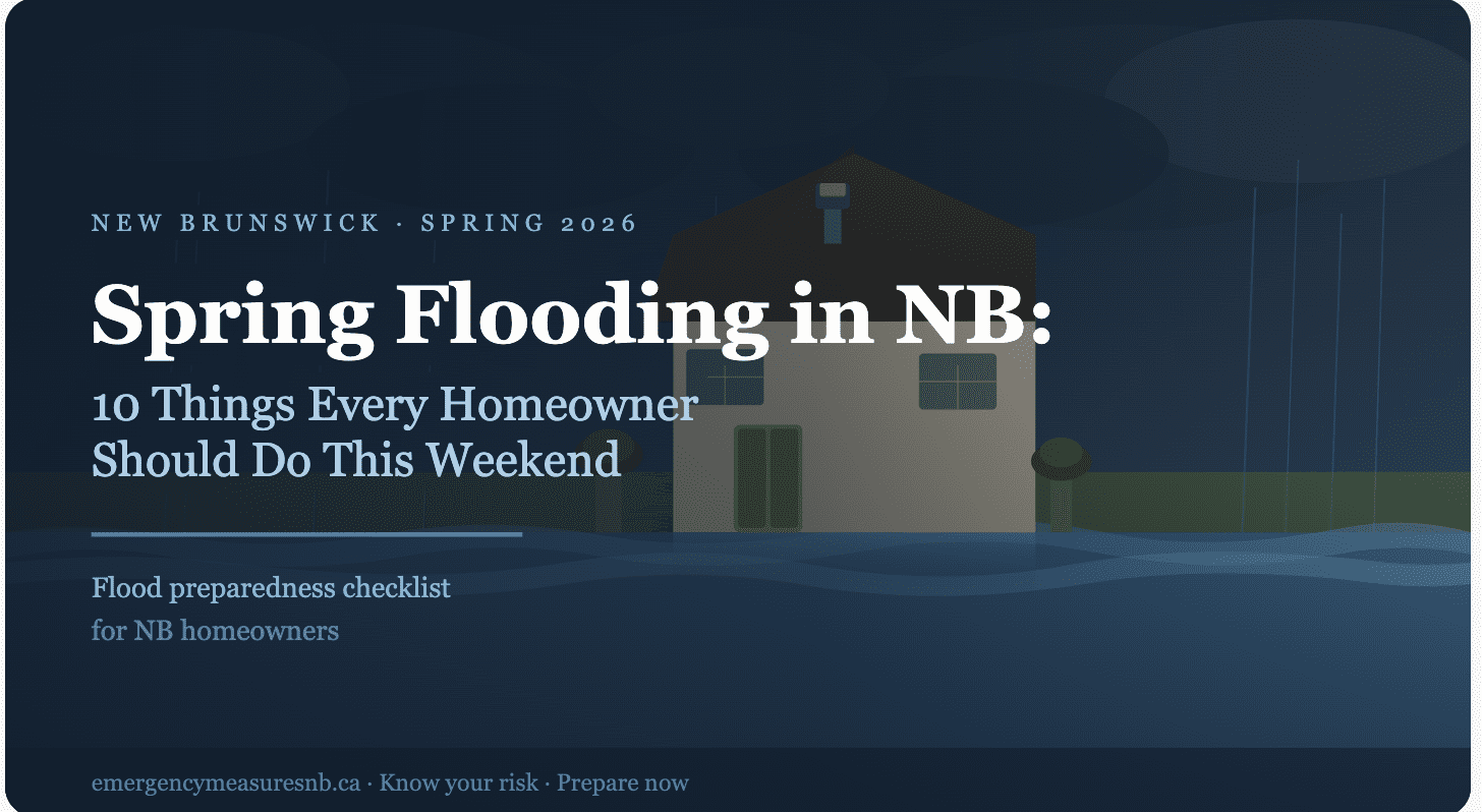 Spring Flooding in NB: 10 Things Every Homeowner Should Do This Weekend ...
