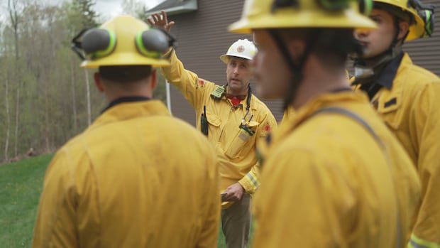 fredericton-firefighters-get-lesson-in-defending-homes-from-wildfires-|-cbc-news