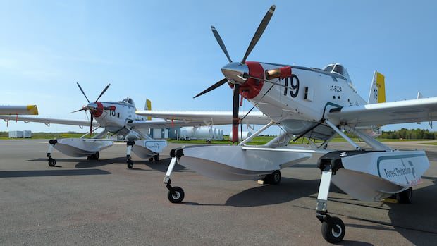 province-shows-off-4-new-planes-to-boost-wildfire-fighting-efforts-in-nb.-|-cbc-news