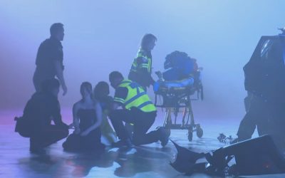 Mock scenario shows students the dangers of impaired or distracted driving