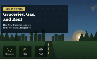 Groceries, Gas, and Rent: How New Brunswick Compares to the Rest of Canada Right Now