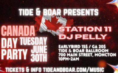 TIDE & BOAR CANADA DAY BASH w/ STATION 11 & DJ PELLY