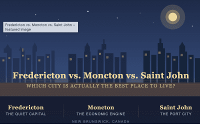 Fredericton vs. Moncton vs. Saint John: Which City Is Actually the Best Place to Live?