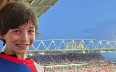 Bouctouche boy lives his FIFA dream as official match ball carrier before Portugal-Croatia match | CBC News
