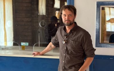 Award-winning publisher breathes new life into 119-year-old Sackville train station | CBC News
