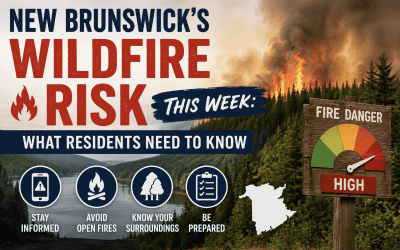 New Brunswick’s Wildfire Risk This Week: What Residents Need to Know