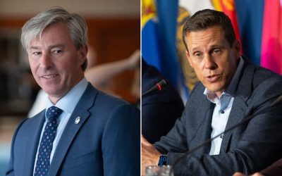 Only 2 Eastern Canada premiers attend annual conference with New England governors | CBC News