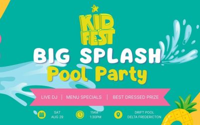 The Kidfest Big Splash Pool Party at DRIFT Pool