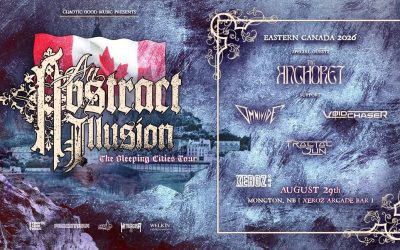 AN ABSTRACT ILLUSION, THE ANCHORET, OMNIVIDE, VOIDCHASER & FRACTAL SUN @ Xeroz Arcade/Bar
