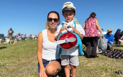 Snowbirds’ acrobatic display dazzles thousands in Charlo | CBC News