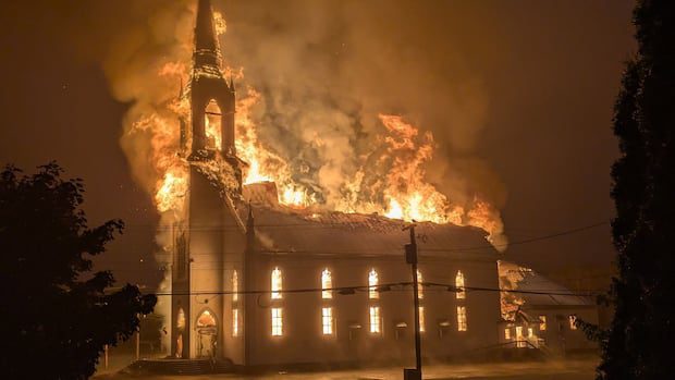 man-charged-with-arson-following-saint-simon-church-fire-|-cbc-news