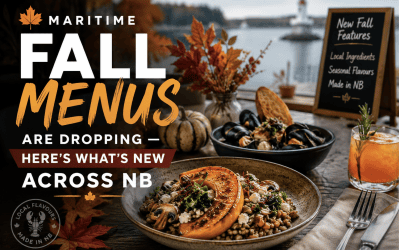 Maritime Fall Menus Are Dropping — Here’s What’s New Across NB