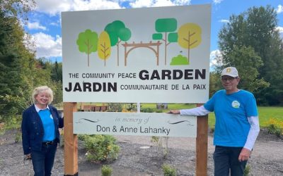 Moncton’s newest public garden space promotes peace | CBC News