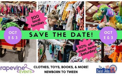 Grapevine Events’ Fall/Winter Baby & Kids’ Gear Pop Up Consignment Sale!